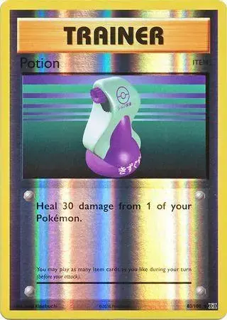 Potion [Reverse Holo] - Pokemon Evolutions #83