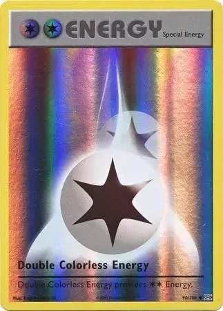 Double Colorless Energy [Reverse Holo] - Pokemon Evolutions #90