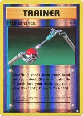 Maintenance [Reverse Holo] - Pokemon Evolutions #79