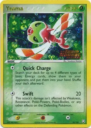Yanma [Reverse Holo] - Pokemon Team Rocket Returns #28