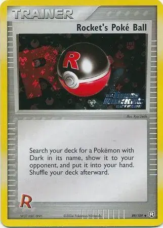 Rocket's Poke Ball [Reverse Holo] - Pokemon Team Rocket Returns #89