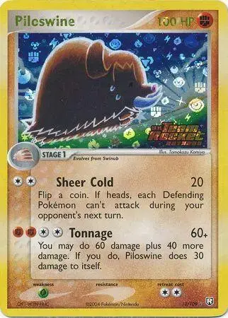 Piloswine [Reverse Holo] - Pokemon Team Rocket Returns #13