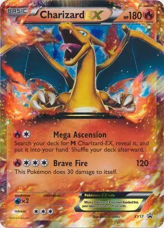 Charizard EX [Jumbo] #17 [Black Star Promo XY17] - Pokemon Jumbo Cards #17
