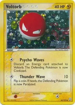 Voltorb [Reverse Holo] - Pokemon Team Rocket Returns