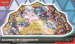 Salamence Ex & Reshiram Ex Premium Collection - Pokemon Promo
