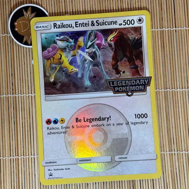 Raikou, Entei & Suicune [Jumbo] - Pokemon Jumbo Cards #65