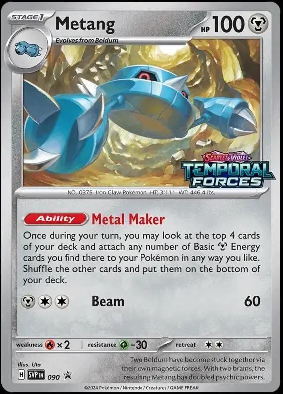 Metang - Pokemon Scarlet & Violet Promos #90