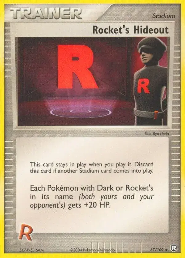 Rocket's Hideout - Pokemon Team Rocket Returns #87
