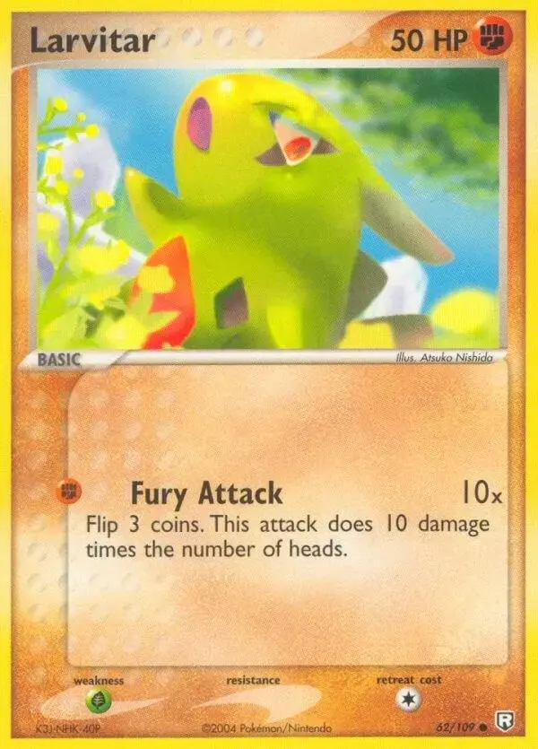 Larvitar - Pokemon Team Rocket Returns #62