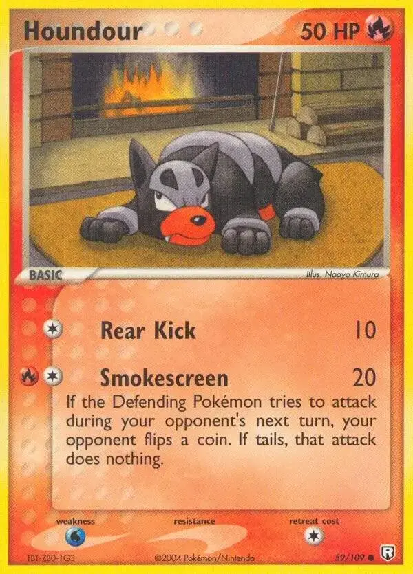 Houndour - Pokemon Team Rocket Returns #59