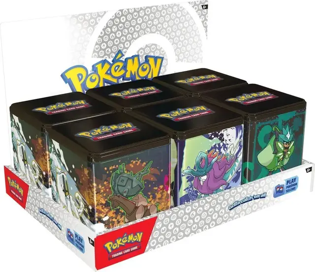 Stacking Tin Display