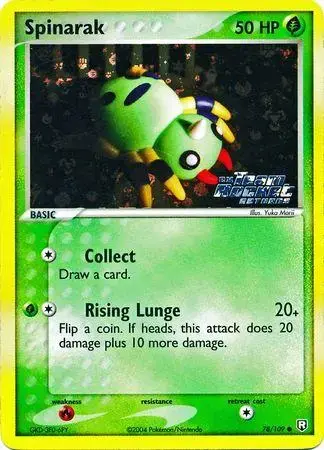 Spinarak [Reverse Holo] - Pokemon Team Rocket Returns #78