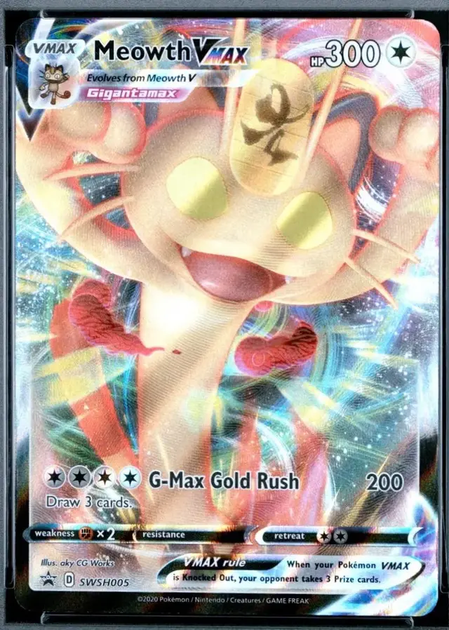 Meowth VMAX [Jumbo] - Pokemon Jumbo Cards #5