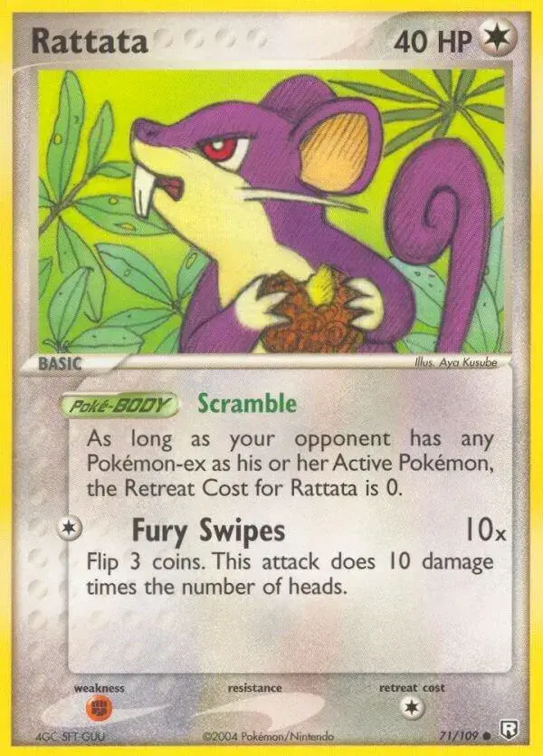 Rattata - Pokemon Team Rocket Returns #71