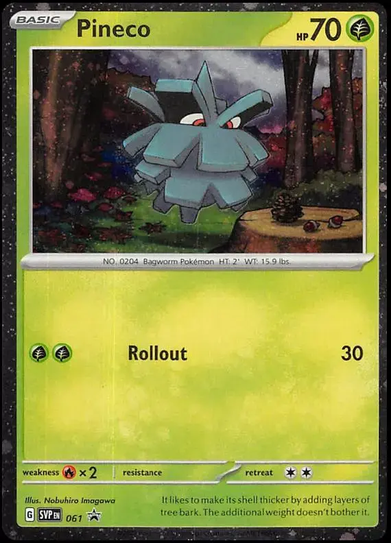 Pineco - Pokemon Scarlet & Violet Promos #61