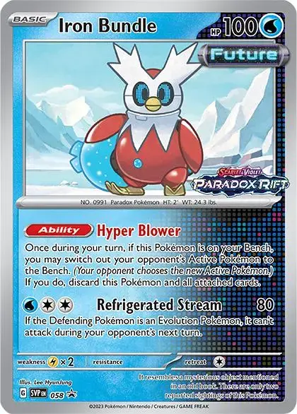Iron Bundle - Pokemon Scarlet & Violet Promos #58