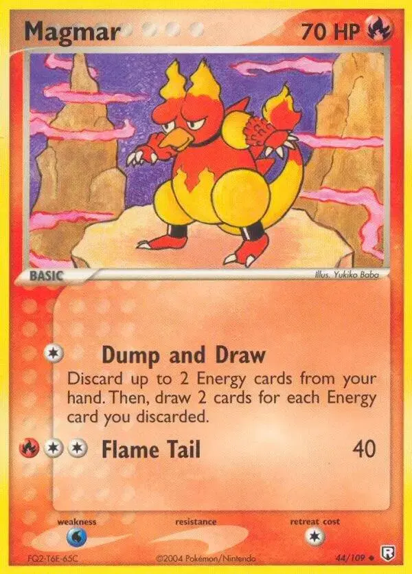 Magmar - Pokemon Team Rocket Returns #44