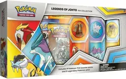 Legends Of Johto Pin Collection - Pokemon Promo