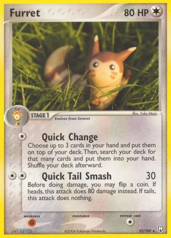 Furret - Pokemon Team Rocket Returns #22