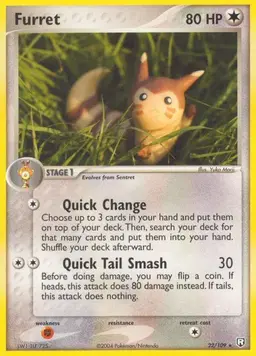 Furret - Pokemon Team Rocket Returns