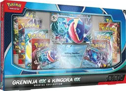 Greninja EX & Kingdra EX Special Collection Box - Pokemon Promo