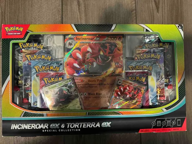 Incineroar Ex And Torterra Ex Special Collection