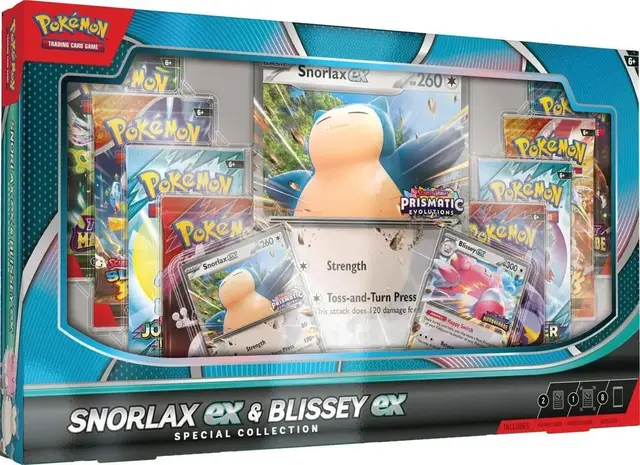 Snorlax Ex & Blissey Ex Special Collection