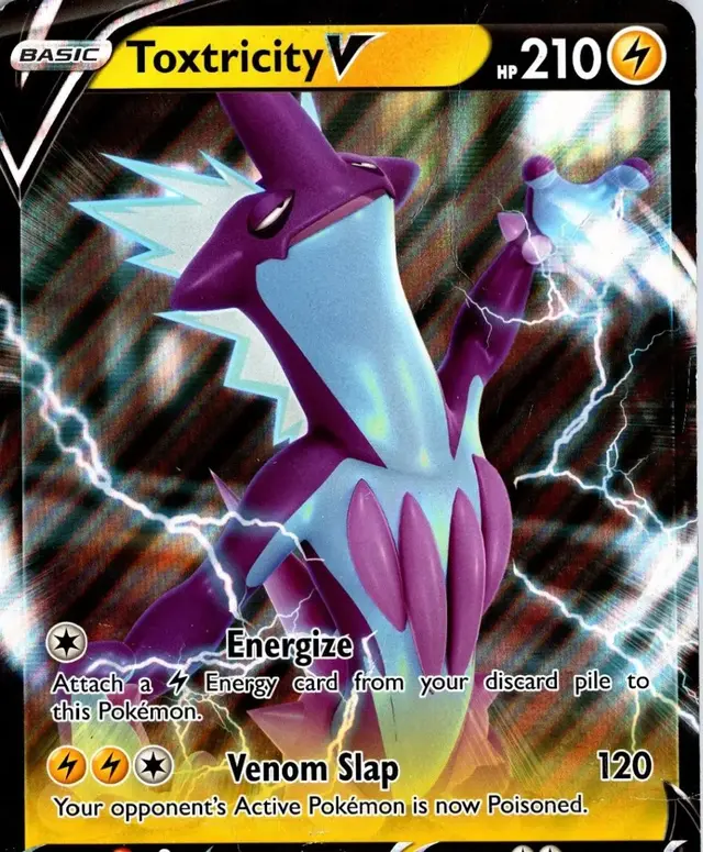Toxtricity V [Jumbo] - Pokemon Jumbo Cards #17