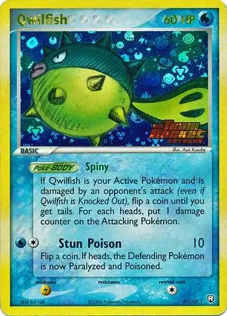 Qwilfish [Reverse Holo] - Pokemon Team Rocket Returns #27
