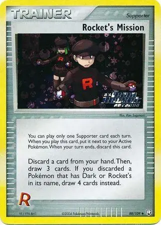 Rocket's Mission [Reverse Holo] - Pokemon Team Rocket Returns #88