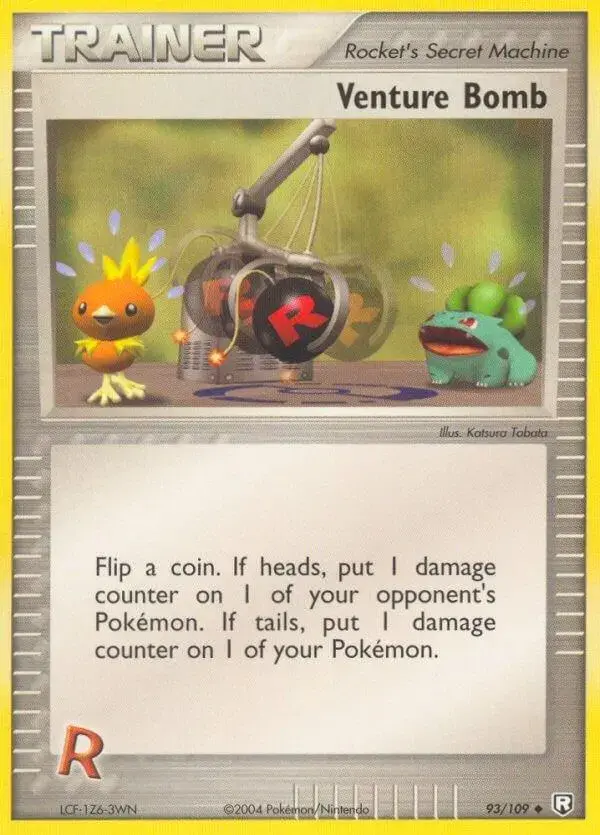 Venture Bomb - Pokemon Team Rocket Returns #93