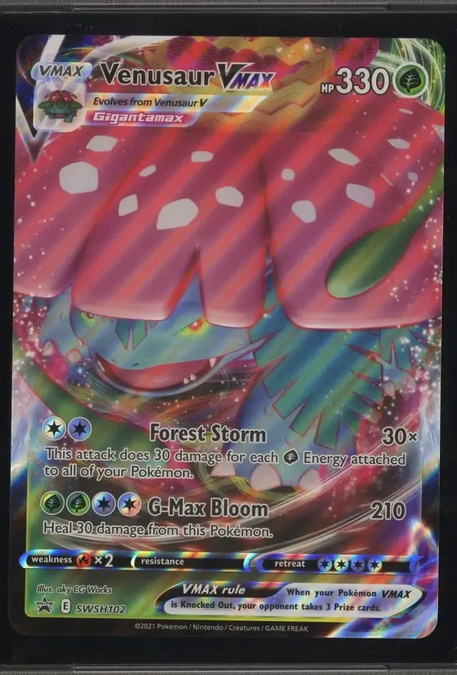Venusaur VMAX [Jumbo] - Pokemon Jumbo Cards #102