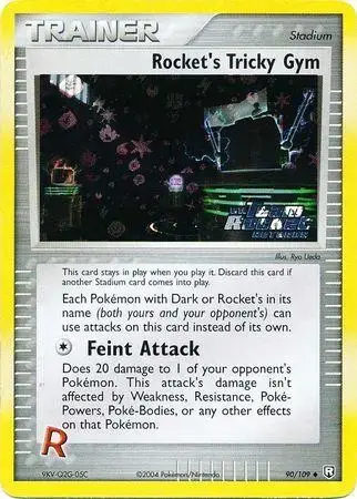 Rocket's Tricky Gym [Reverse Holo] - Pokemon Team Rocket Returns #90