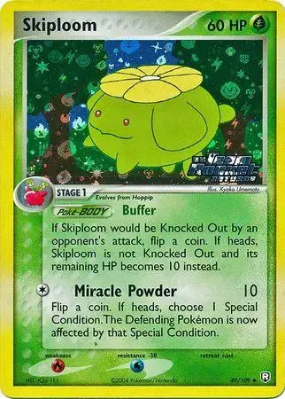 Skiploom [Reverse Holo] - Pokemon Team Rocket Returns #49