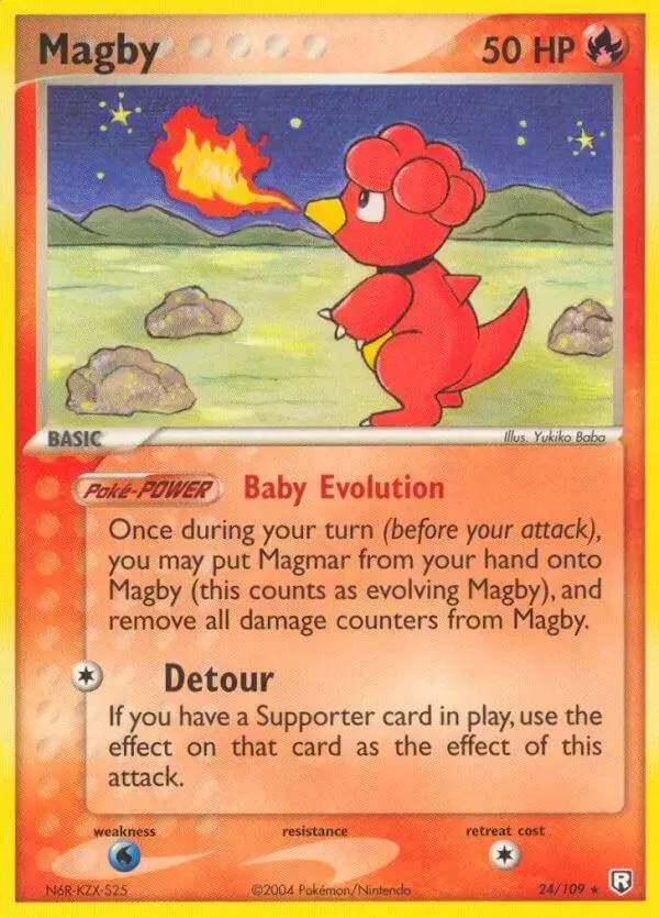 Magby - Pokemon Team Rocket Returns #24