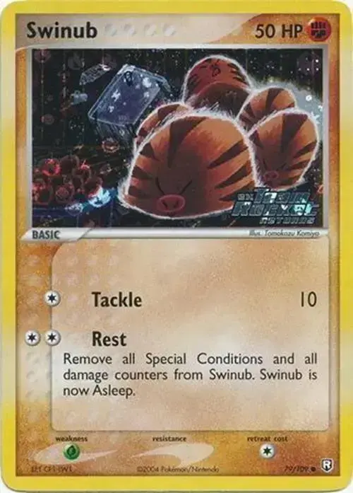 Swinub [Reverse Holo] - Pokemon Team Rocket Returns #79
