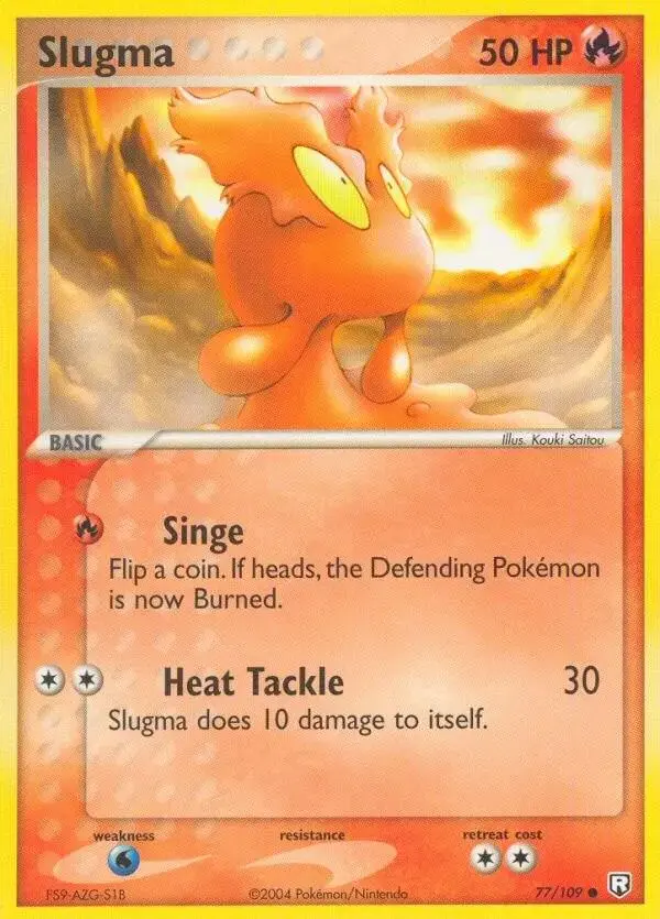 Slugma - Pokemon Team Rocket Returns #77