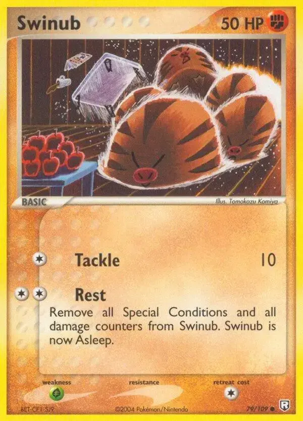 Swinub - Pokemon Team Rocket Returns #79