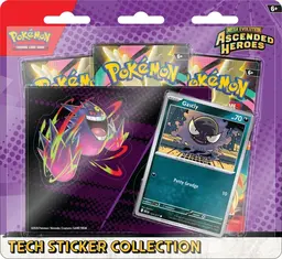 Mega Evolution: Ascended Heroes Tech Sticker Collection - Gastly - Pokemon Ascended Heroes