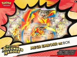 Ascended Heroes Mega Emboar ex Box - Pokemon Ascended Heroes