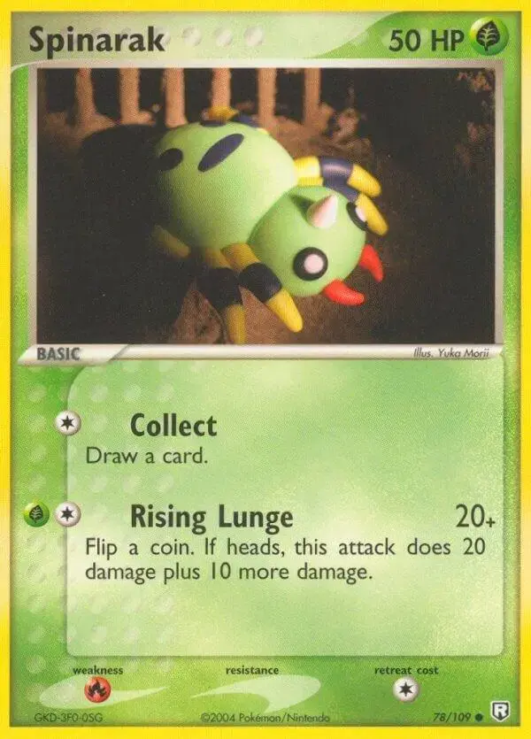Spinarak - Pokemon Team Rocket Returns #78