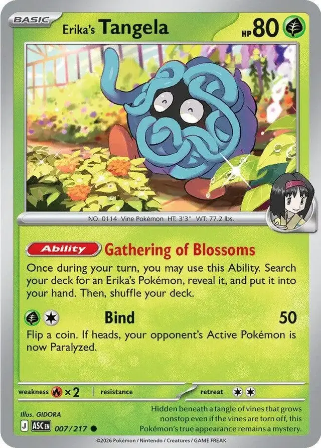 Erika's Tangela - Pokemon Ascended Heroes #7