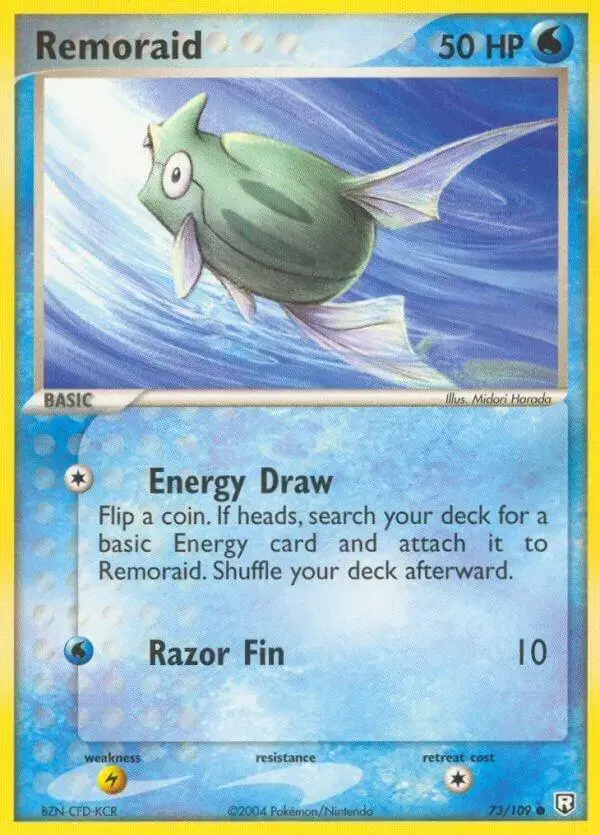 Remoraid - Pokemon Team Rocket Returns #73