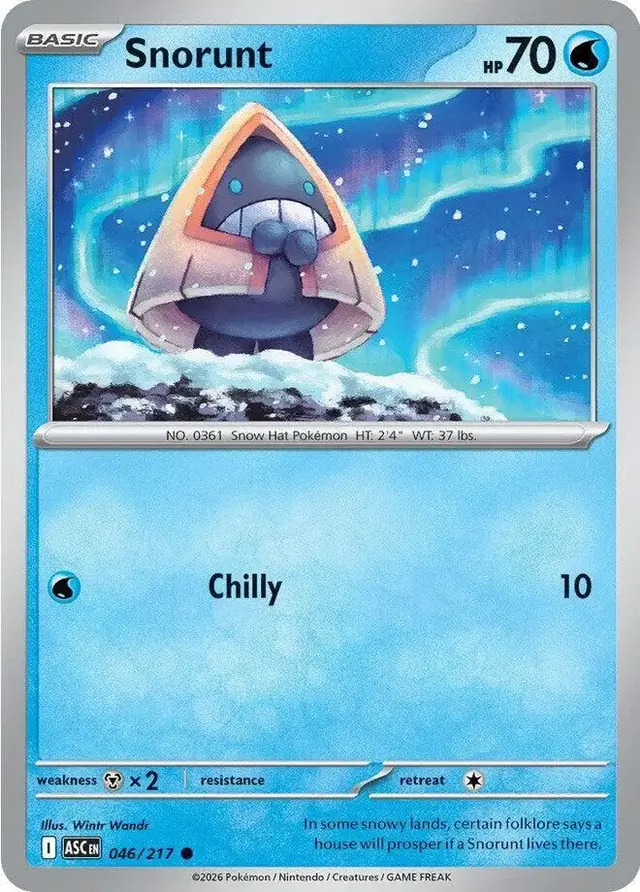 Snorunt [Reverse Holofoil] - Pokemon Ascended Heroes #46