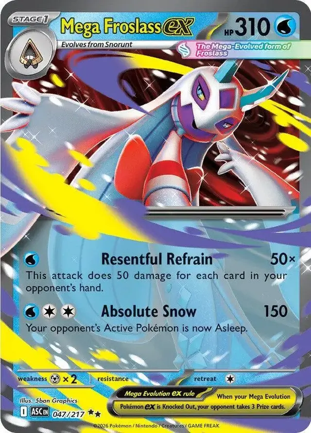 Mega Froslass ex - Pokemon Ascended Heroes #47
