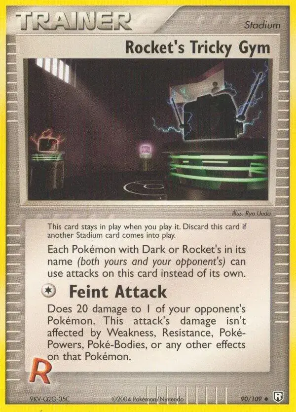 Rocket's Tricky Gym - Pokemon Team Rocket Returns #90