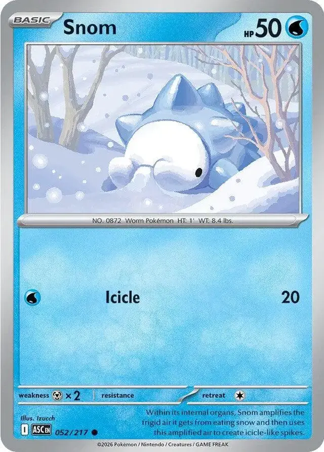 Snom - Pokemon Ascended Heroes #52
