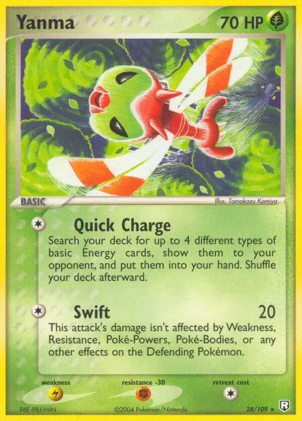Yanma - Pokemon Team Rocket Returns #28