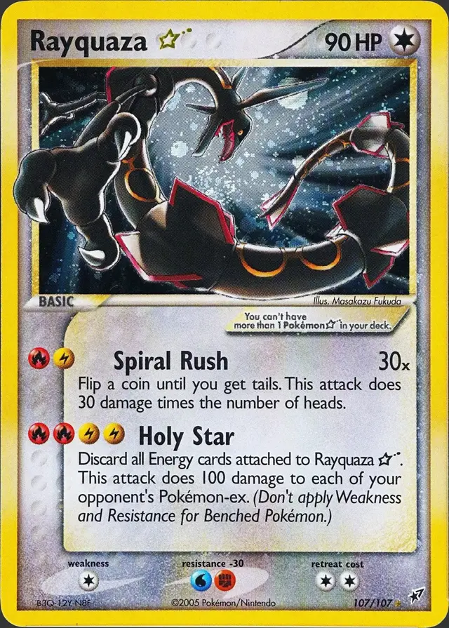 Rayquaza [Gold Star]