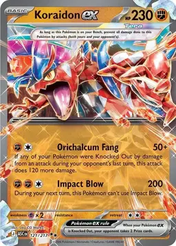Koraidon ex 121 - Pokemon Ascended Heroes